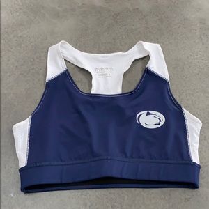 Penn State sports bra